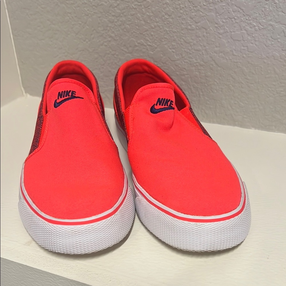 Nike Red Slip-On Shoes